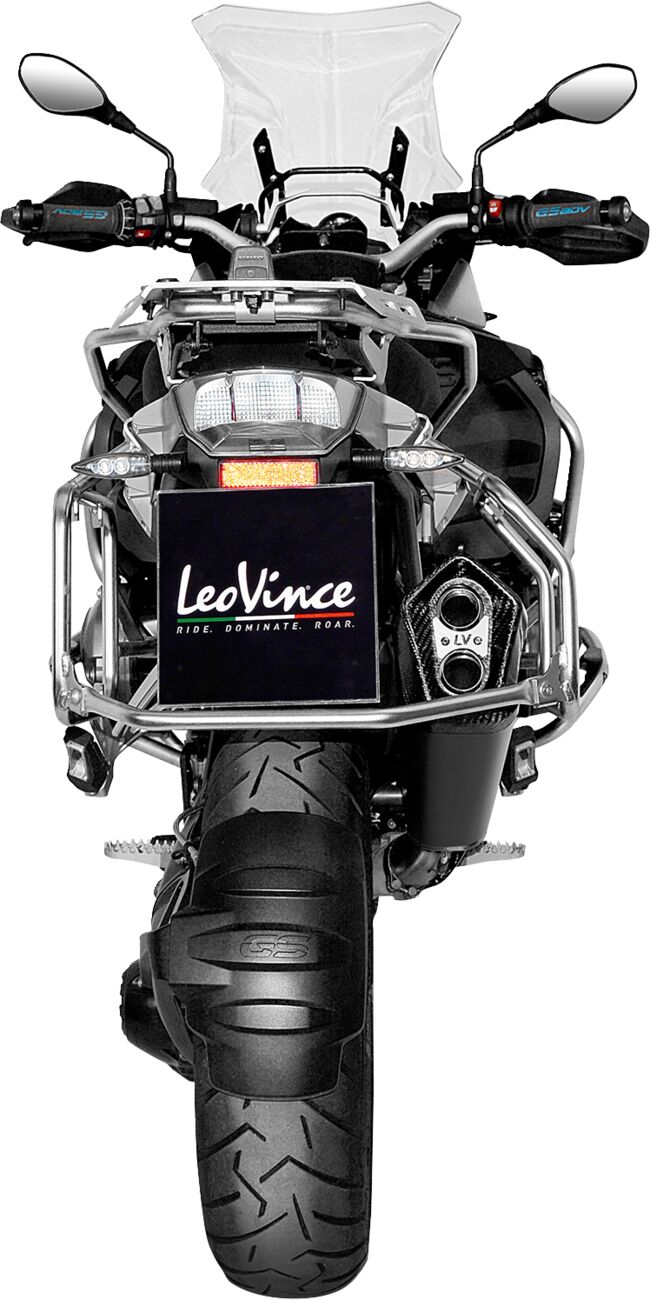 BMW R 1200 GS 13 - 16 Slip - on udstødning - LeoVince LV - 12 Black - Pitboxen.dk