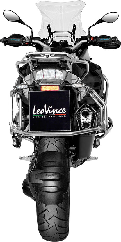 BMW R 1200 GS 13 - 16 Slip - on udstødning - LeoVince LV - 12 Black - Pitboxen.dk