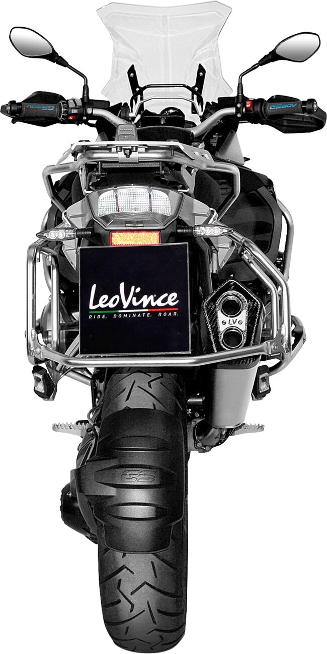 BMW R 1200 GS 13 - 16 Slip - on udstødning - LeoVince LV - 12 - Pitboxen.dk