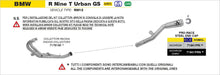 BMW R Nine T Urban GS 2021-2024 Arrow udstødning. Slip-on udstødninger, komplette udstødninger, manifold/forrør. Find det hos Pitboxen.dk
