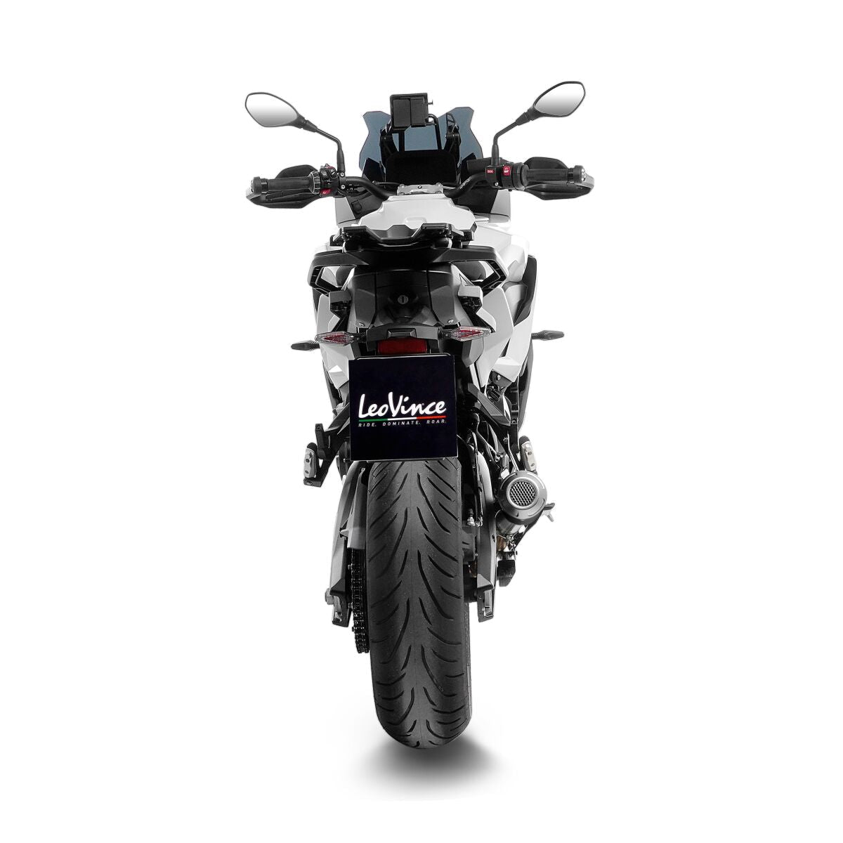 BMW S 1000 XR 20 - 23 Slip - on udstødning - LeoVince LV - 10 Black - Pitboxen.dk