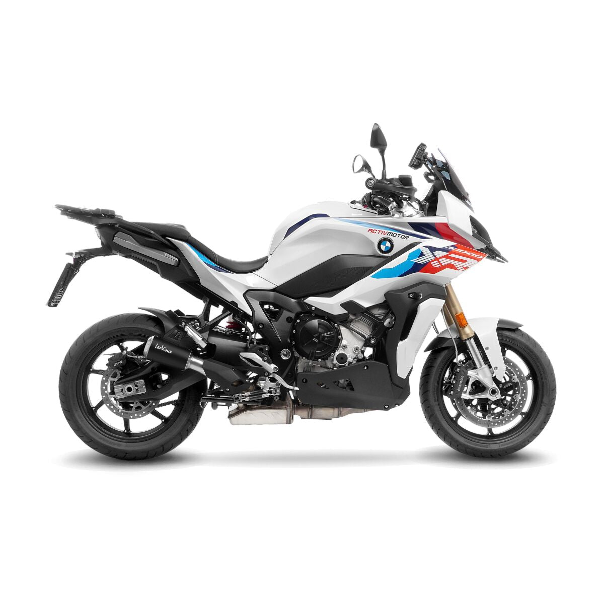 BMW S 1000 XR 20 - 23 Slip - on udstødning - LeoVince LV - 10 Black - Pitboxen.dk