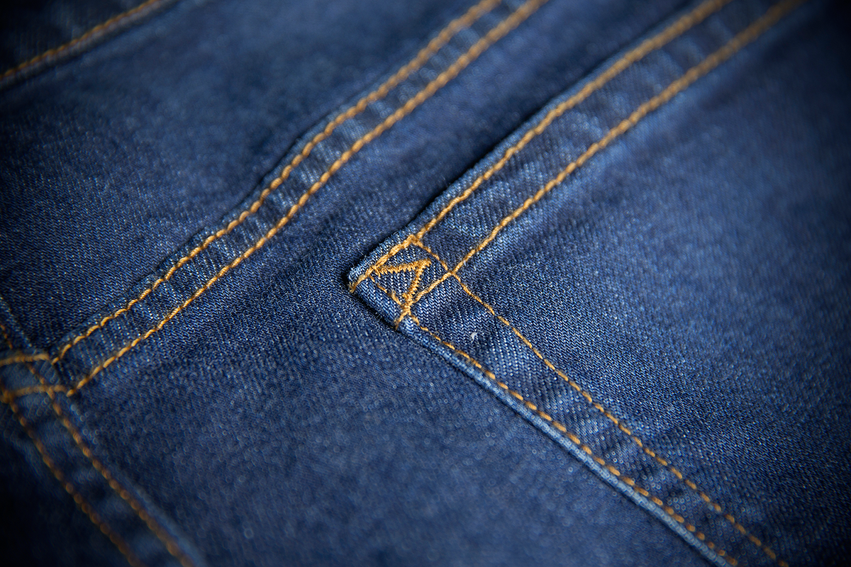 Icon MH1000 mc jeans m. D30 beskyttelse - Herremodel - Str 42