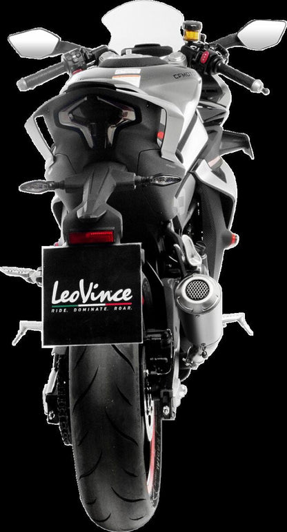 CF Moto 450 SS / SR 23 - 24 Slip - on udstødning - LeoVince LV - 10 - Pitboxen.dk