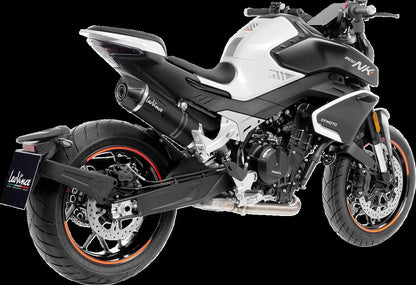 CF Moto 800 NK 23 - 24 Slip - on udstødning - LeoVince LV - 1 Black - Pitboxen.dk