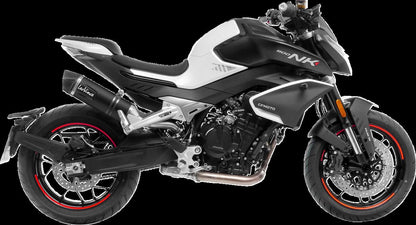 CF Moto 800 NK 23 - 24 Slip - on udstødning - LeoVince LV - 1 Black - Pitboxen.dk