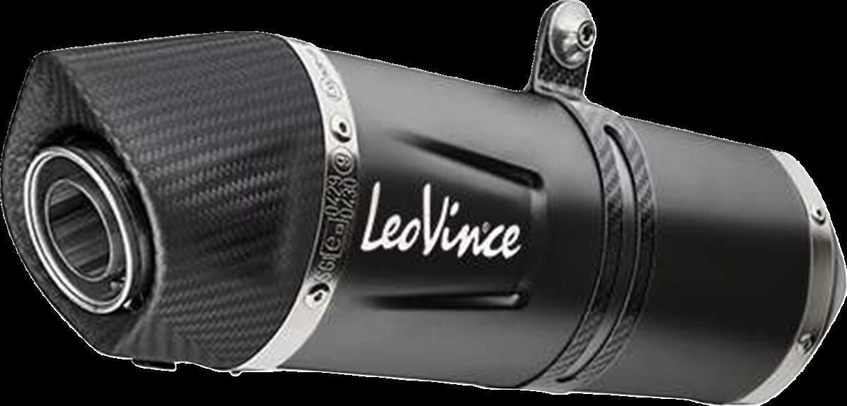 CF Moto 800 NK 23 - 24 Slip - on udstødning - LeoVince LV - 1 Black - Pitboxen.dk