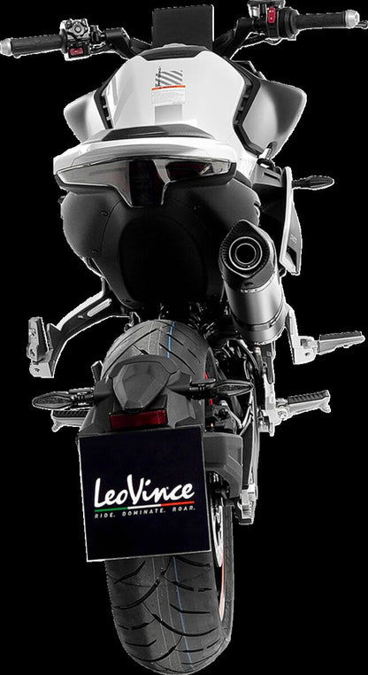 CF Moto 800 NK 23 - 24 Slip - on udstødning - LeoVince LV - 1 - Pitboxen.dk