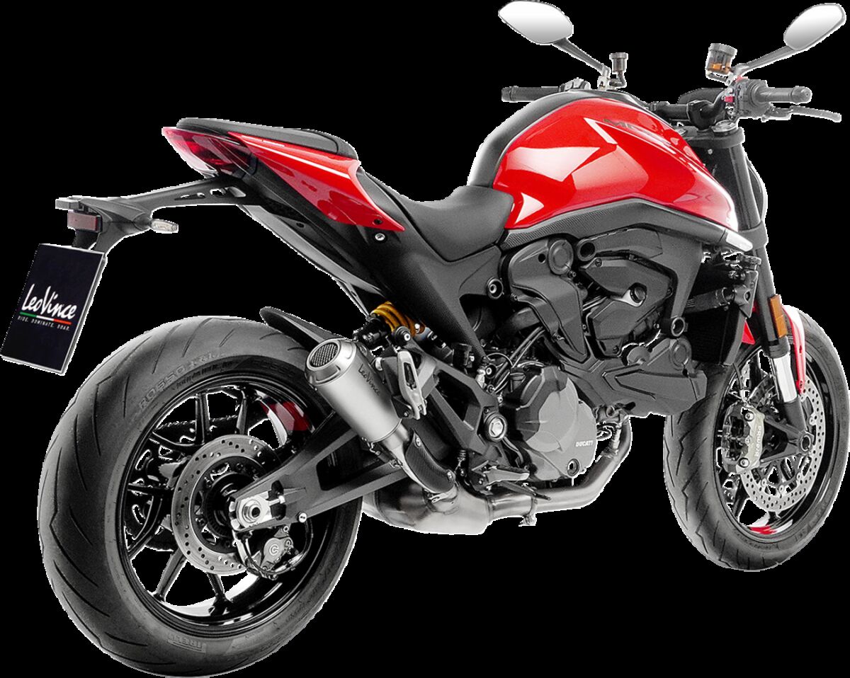 CF Moto CL - X - Heritage 700 21 - 23 Slip - on udstødning - LeoVince LV - 10 - Pitboxen.dk