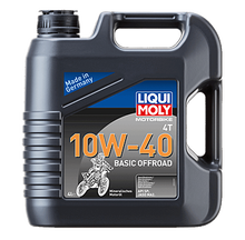 Motorcykelolie 10W40 Mineralsk - Basic Off Road - Liqui Moly - 4L