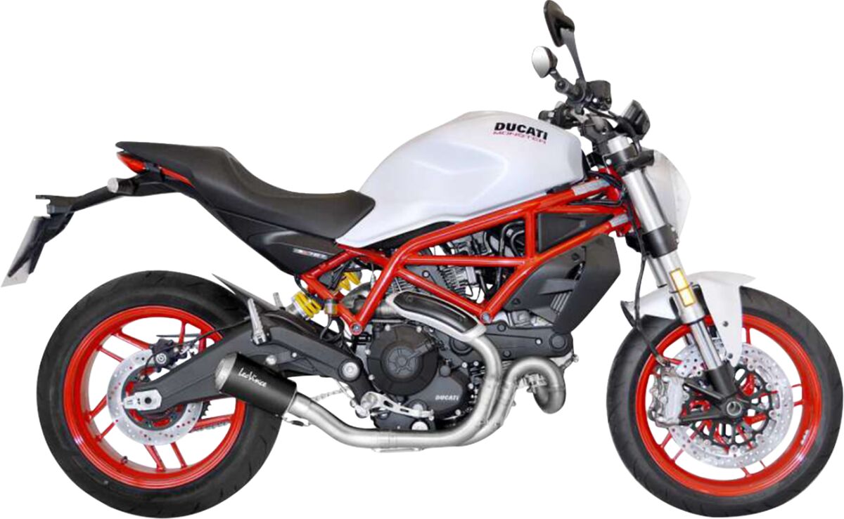 Ducati Monster 797 17 - 20 Slip - on udstødning - LeoVince LV - 10 - Pitboxen.dk