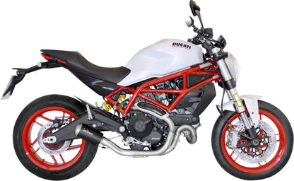 Ducati Monster 797 17 - 20 Slip - on udstødning - LeoVince LV - 10 - Pitboxen.dk