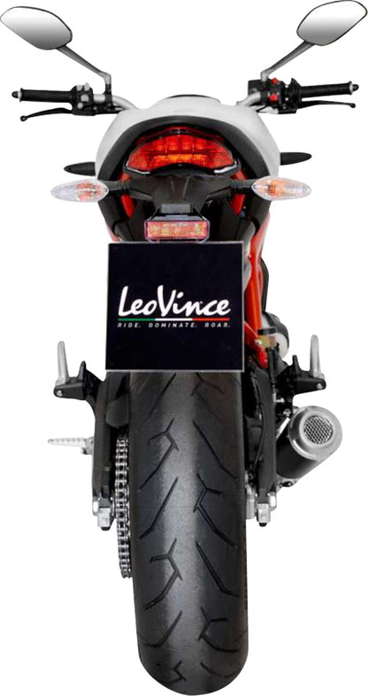 Ducati Monster 797 17 - 20 Slip - on udstødning - LeoVince LV - 10 - Pitboxen.dk