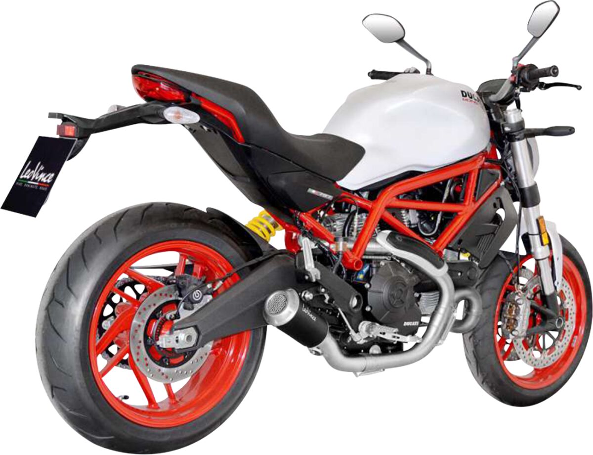 Ducati Monster 797 17 - 20 Slip - on udstødning - LeoVince LV - 10 - Pitboxen.dk