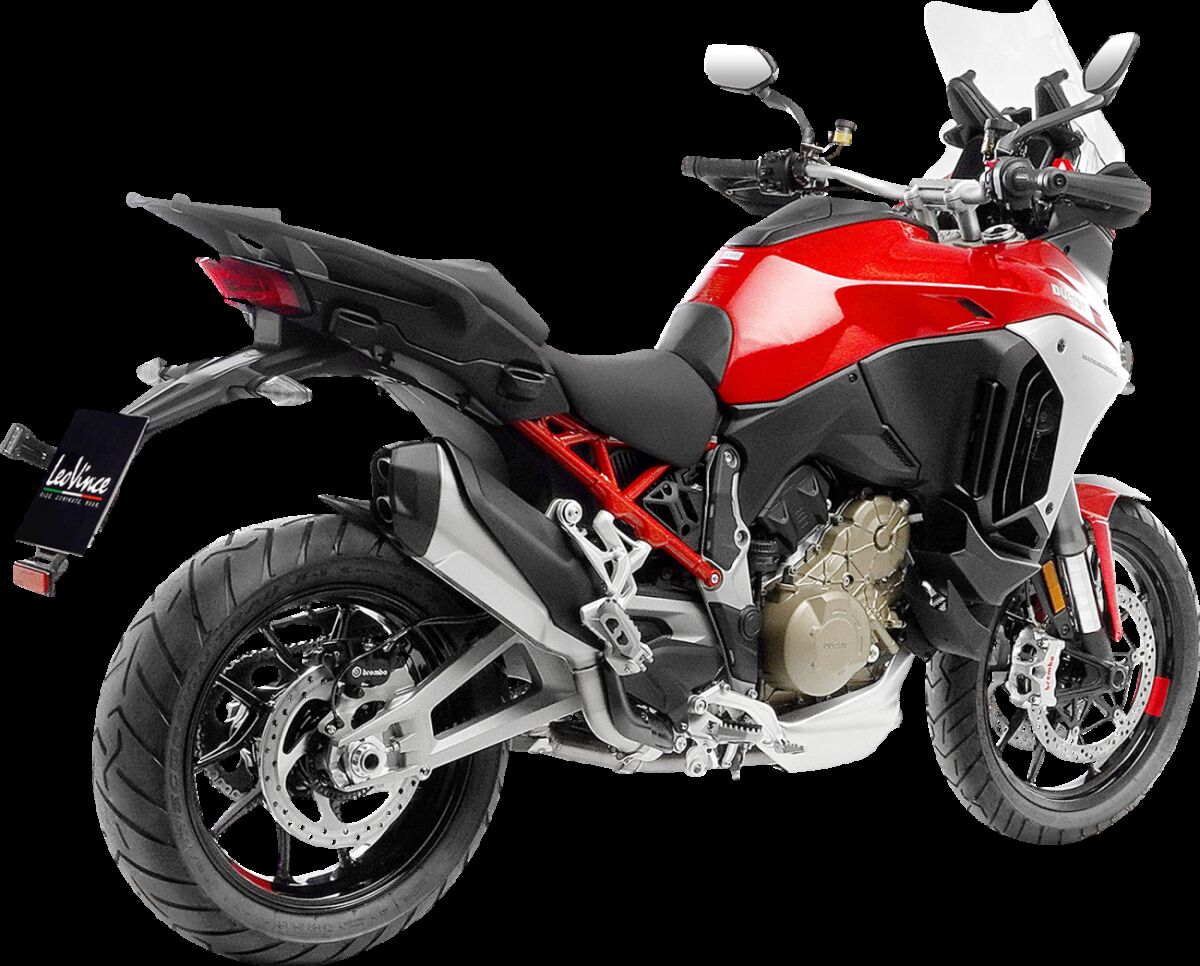 Ducati Multistrada 1100 21 - 24 De - Cat - LeoVince - Pitboxen.dk