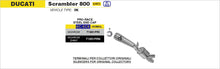 Ducati Scrambler 800 2021-2022 Arrow udstødning. Slip-on udstødninger, komplette udstødninger, manifold/forrør. Find det hos Pitboxen.dk