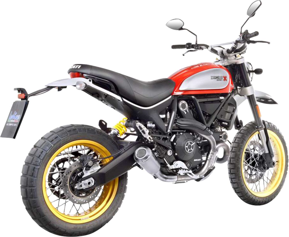 Ducati Scrambler 800 Desert Sled 17 - 20 Slip - on udstødning - LeoVince LV - 10 - Pitboxen.dk