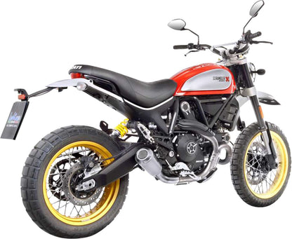 Ducati Scrambler 800 Desert Sled 17 - 20 Slip - on udstødning - LeoVince LV - 10 - Pitboxen.dk