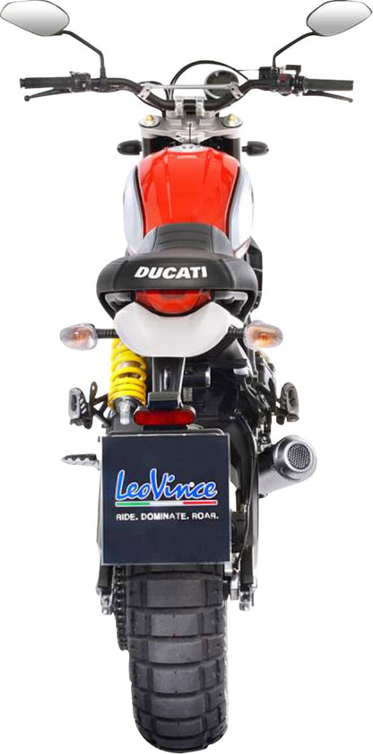 Ducati Scrambler 800 Desert Sled 17 - 20 Slip - on udstødning - LeoVince LV - 10 - Pitboxen.dk