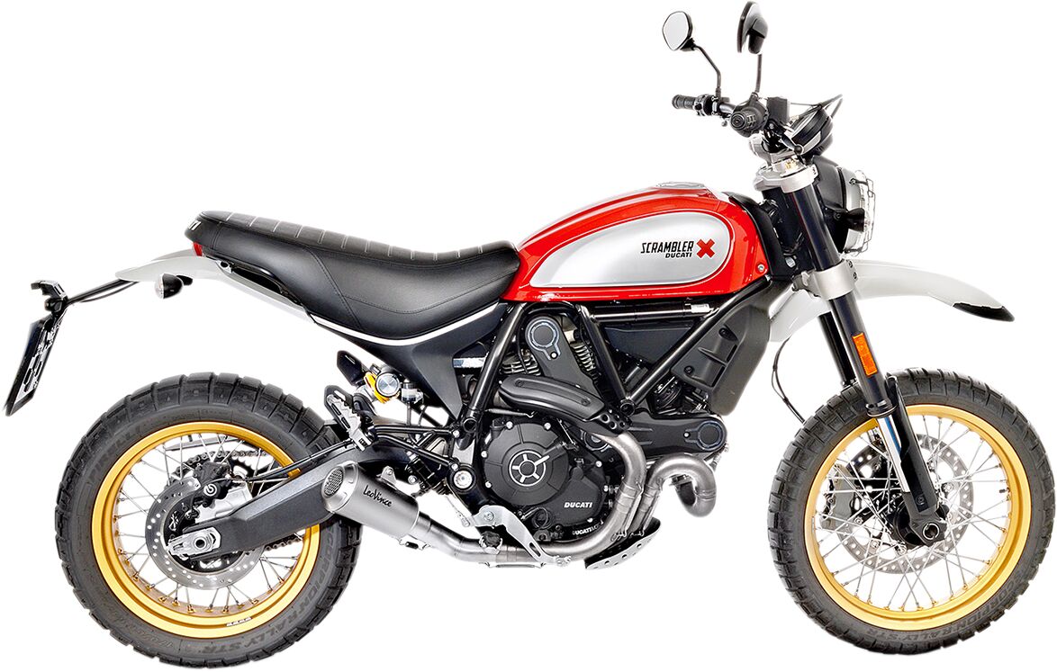 Ducati Scrambler 800 Desert Sled 17 - 20 Slip - on udstødning - LeoVince LV - 10 - Pitboxen.dk