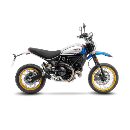 Ducati Scrambler 800 Desert Sled 21 - 22 Slip - on udstødning - LeoVince LV - 10 Black - Pitboxen.dk