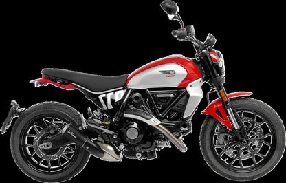 Ducati Scrambler 800 Full Throttle 23 - 25 Slip - on udstødning - LeoVince LV - 10 - Pitboxen.dk