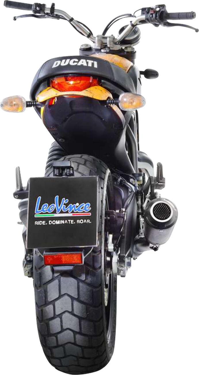 Ducati Scrambler 800 Icon 15 - 16 Slip - on udstødning - LeoVince LV - 10 - Pitboxen.dk