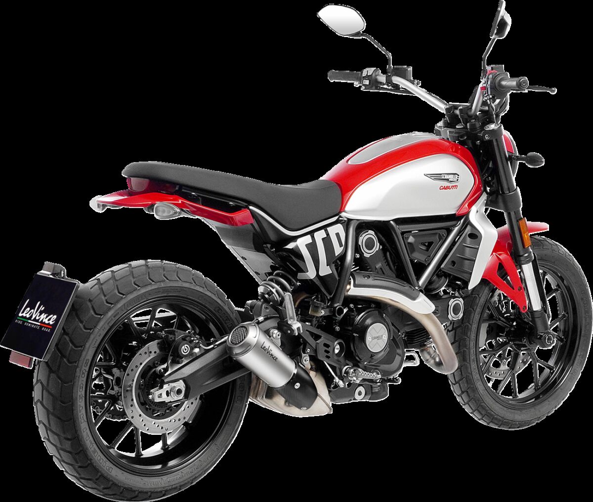 Ducati Scrambler 800 Icon 23 - 25 Slip - on udstødning - LeoVince LV - 10 - Pitboxen.dk