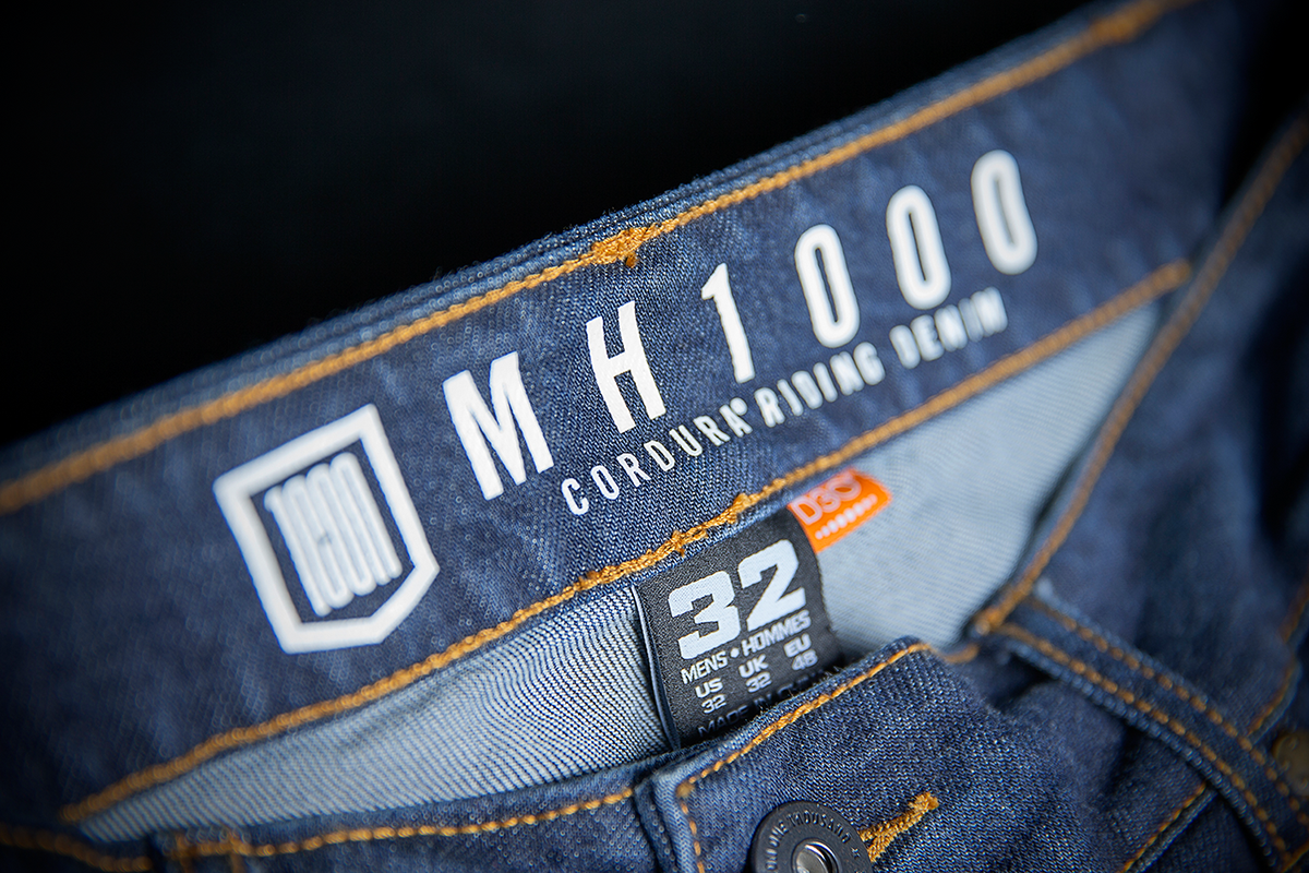 Icon MH1000 mc jeans m. D30 beskyttelse - Herremodel - Str 42