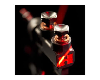 HEL dual port bremsemaster til bagbremse, ekstra port for håndbetjent bagbremse