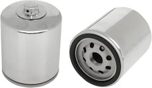 HF171CRC oliefilter, krom - Racing - HiFlo - Pitboxen.dk