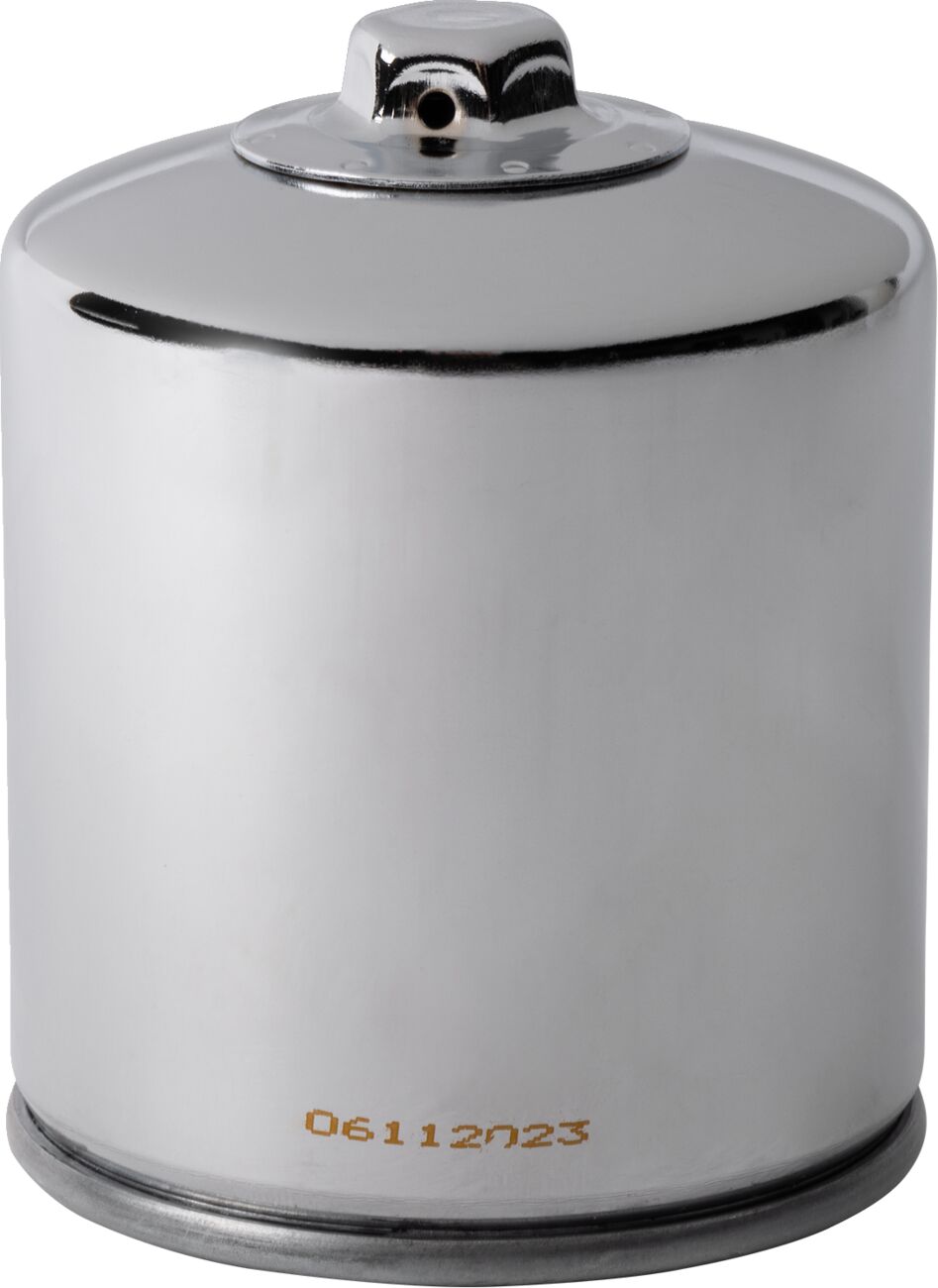 HF171CRC oliefilter, krom - Racing - HiFlo - Pitboxen.dk