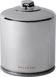 HF171CRC oliefilter, krom - Racing - HiFlo - Pitboxen.dk