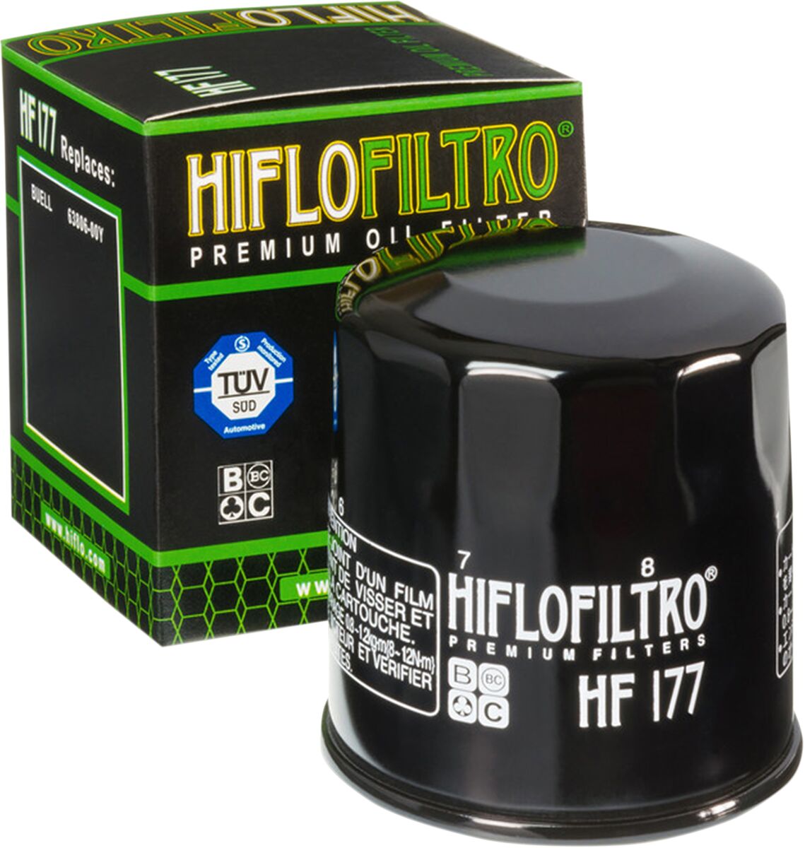 HF177 oliefilter - HiFlo - Pitboxen.dk