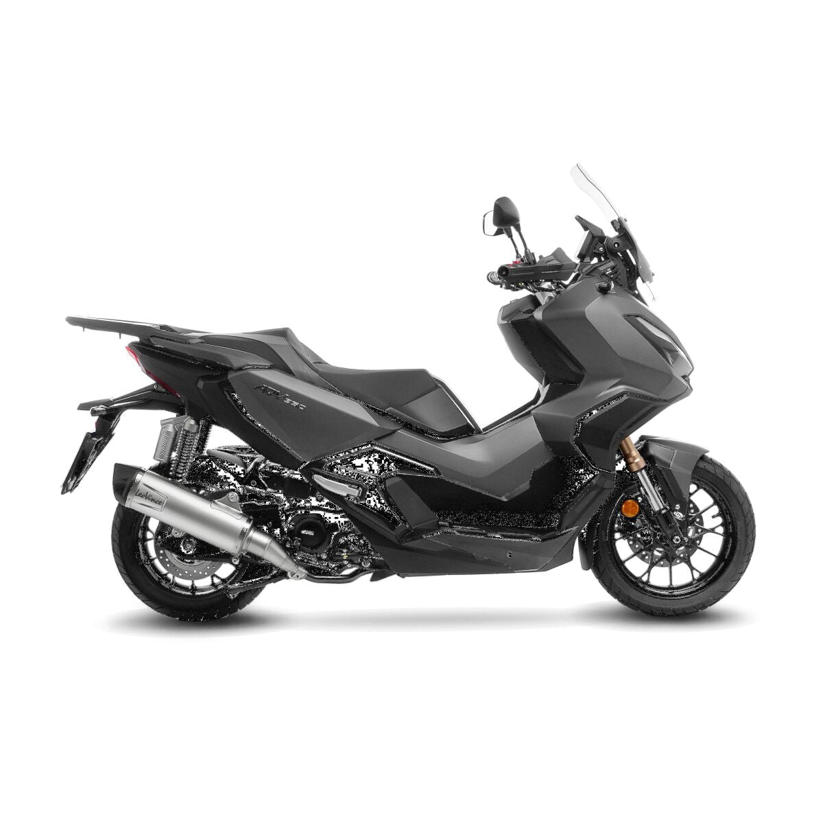 Honda ADV350 22 - 24 Slip - on udstødning - LeoVince LV - 1 Evo - Pitboxen.dk