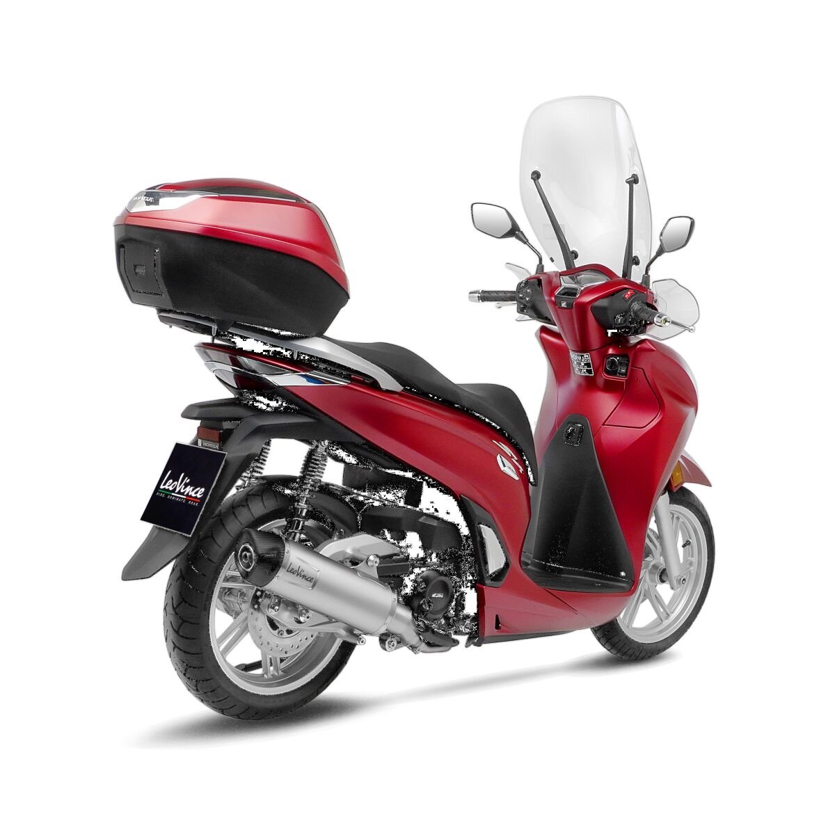 Honda ADV350 22 - 24 Slip - on udstødning - LeoVince LV - 1 Evo - Pitboxen.dk