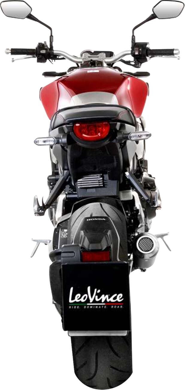 Honda CB 1000 R Neo 18 - 24 Slip - on udstødning - LeoVince LV - 10 Black - Pitboxen.dk