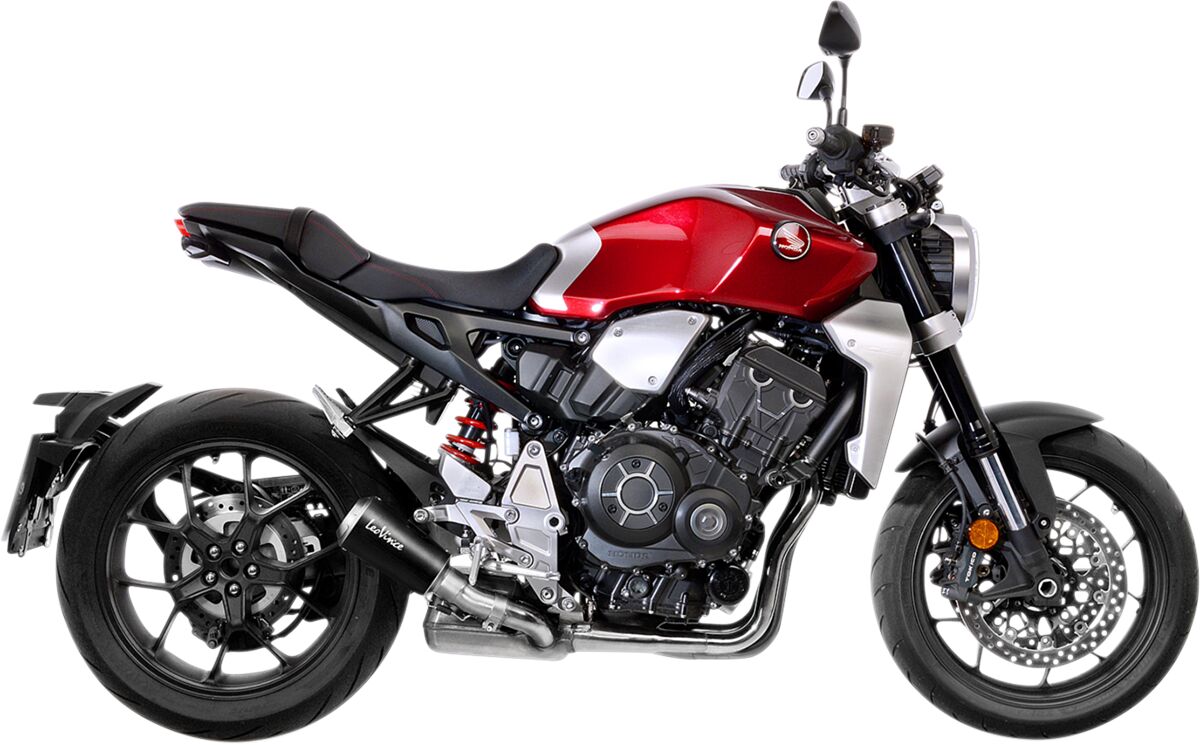 Honda CB 1000 R Neo 18 - 24 Slip - on udstødning - LeoVince LV - 10 Black - Pitboxen.dk