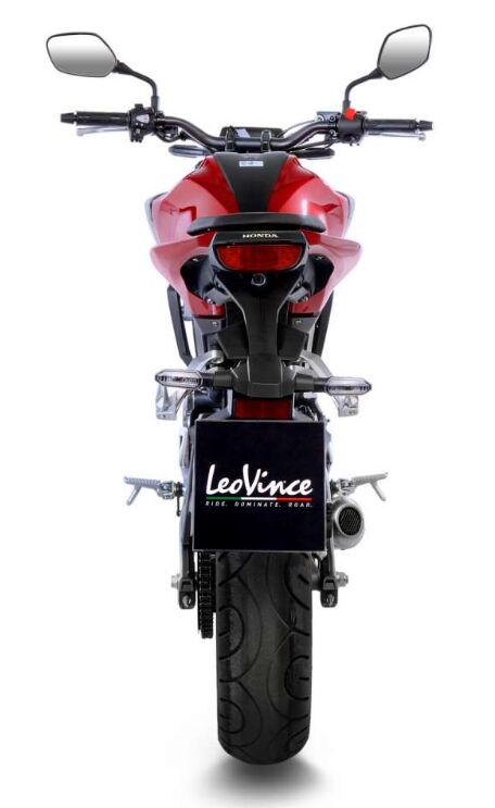 Honda CB 125 R Neo 18 - 20 Slip - on udstødning - LeoVince LV - 10 - Pitboxen.dk