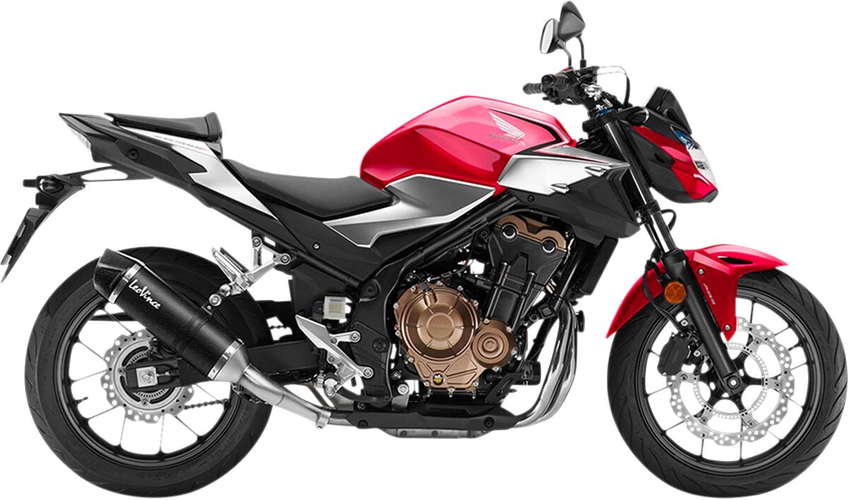 Honda CB 500 F 19 - 23 Slip - on udstødning - LeoVince LV - 1 - Pitboxen.dk