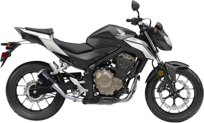 Honda CB 500 X 17 - 18 Slip - on udstødning - LeoVince LV - 10 - Pitboxen.dk