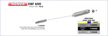 Honda CBF 600 2004-2008 Arrow udstødning. Slip-on udstødninger, komplette udstødninger, manifold/forrør. Find det hos Pitboxen.dk