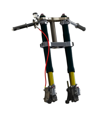 Honda CBF250 Hornet 04 - 07 bremseslanger - HEL - Pitboxen.dk
