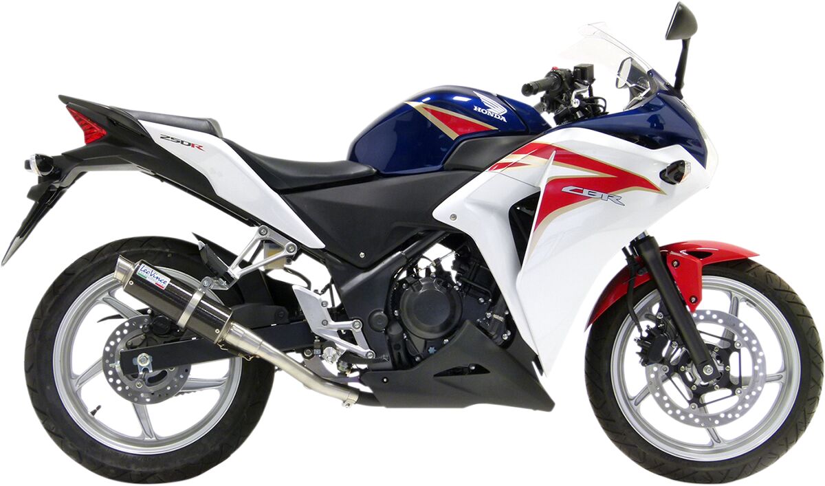 Honda CBR 250 R 11 - 13 Slip - on udstødning - LeoVince GP Corsa - Pitboxen.dk