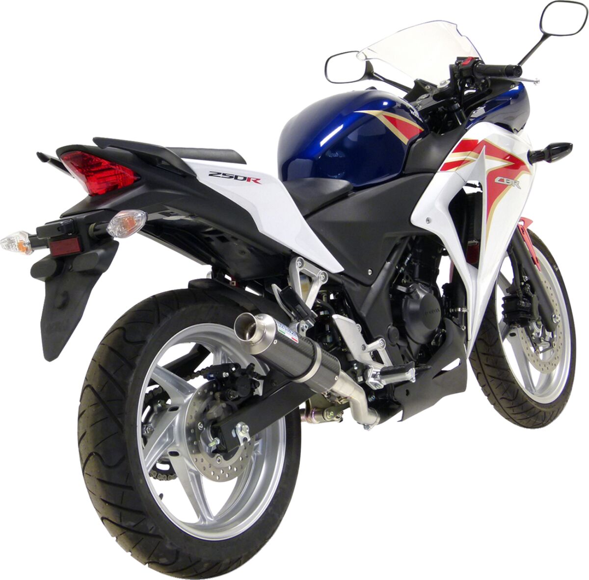 Honda CBR 250 R 11 - 13 Slip - on udstødning - LeoVince GP Corsa - Pitboxen.dk