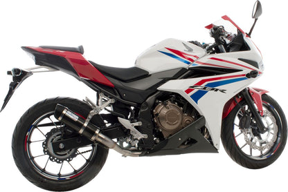 Honda CBR 500 R 16 - 18 Slip - on udstødning - LeoVince GP Corsa Carbon - Pitboxen.dk