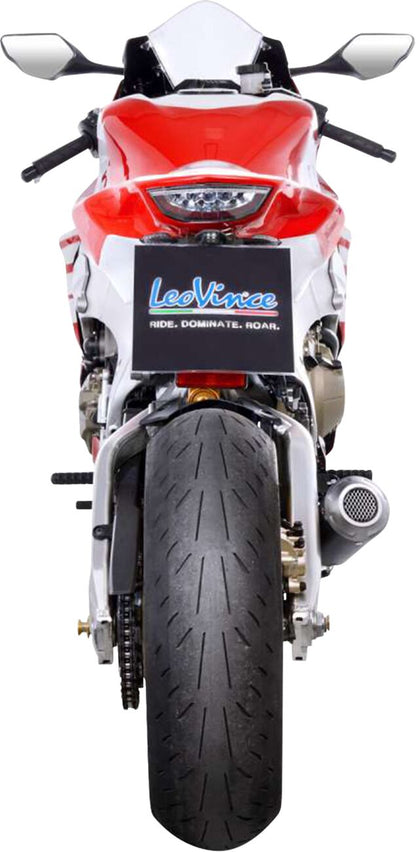 Honda CBR1000RR 17 - 19 Slip - on udstødning - LeoVince LV - 10 - Pitboxen.dk