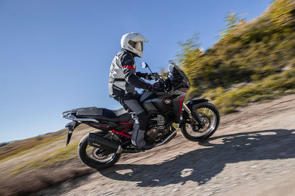 Honda CRF 1100 L Africa Twin / DCT 20 - 23 Slip - on udstødning - LeoVince LV - 12 Black - Pitboxen.dk