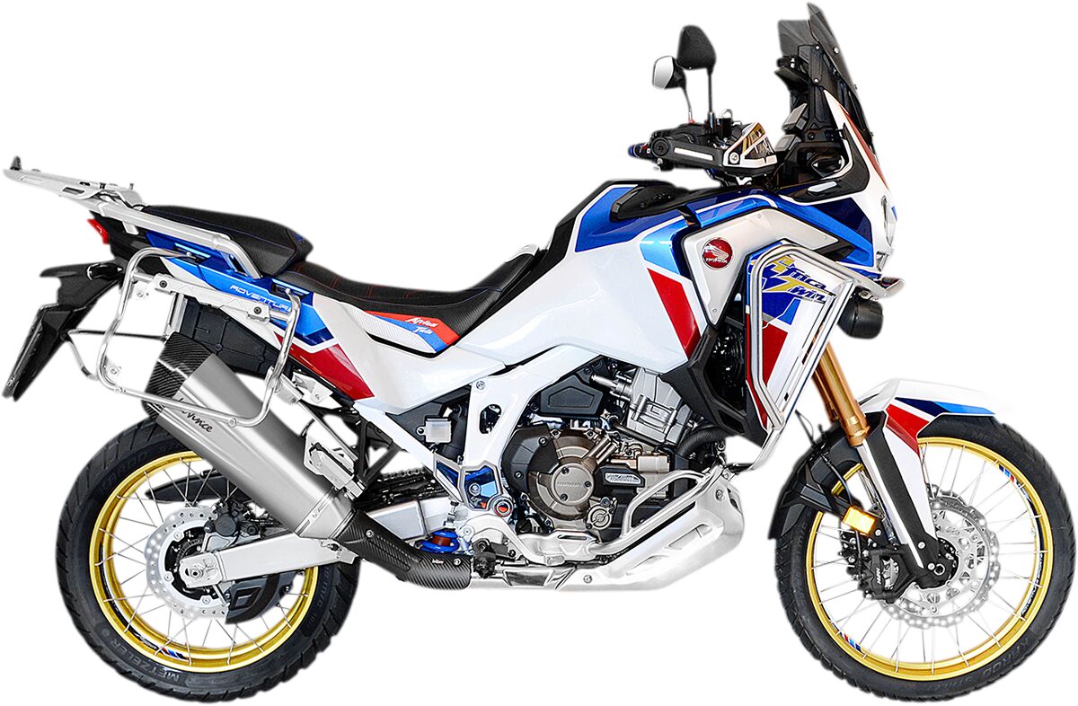 Honda CRF 1100 L Africa Twin / DCT 20 - 23 Slip - on udstødning - LeoVince LV - 12 - Pitboxen.dk