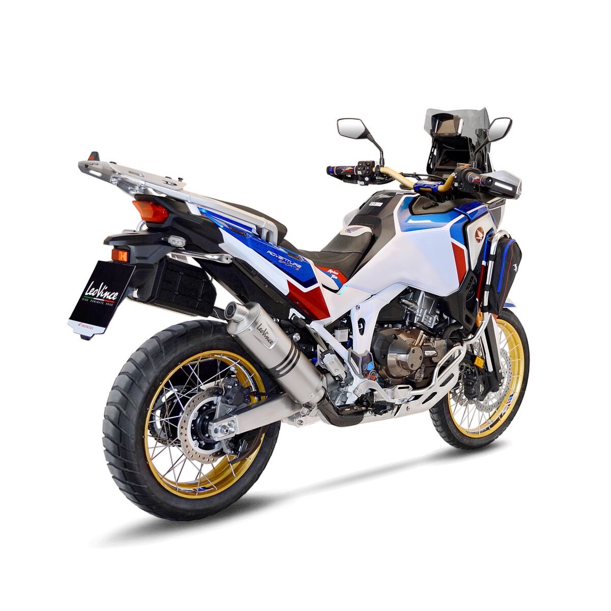 Honda CRF 1100 L Africa Twin / DCT 20 - 25 Slip - on udstødning - LeoVince LV - 1 Evo - Pitboxen.dk